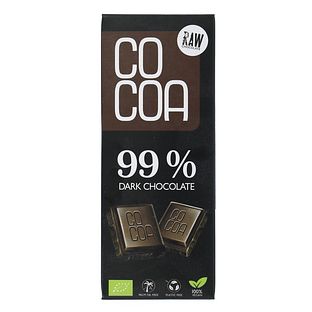 Cocoa 99% Dark Chocolate Reep 40GR