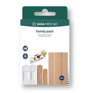Sana First Aid Family Pleisters 100ST