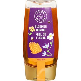 Your Organic Nature Bloemenhoning knijpfles 350GR