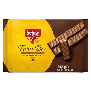 Schar Twin Bar Glutenvrij 64,5GR