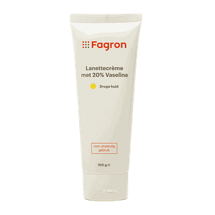 Fagron Lanettecrème met 20% Vaseline 100GR