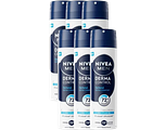 Nivea Men Derma Control Defend Deospray Multiverpakking 6x150ML