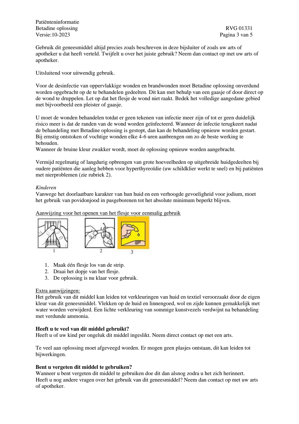 Jodium Oplossing afbeelding van document #3, leaflet