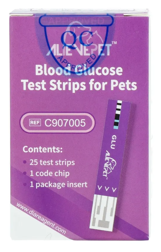 Testjezelf.nu Alievepet Blood Glucose Test Strips Huisdier