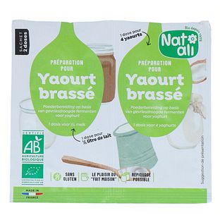 Nat-Ali Ferment voor Yoghurt 12GR