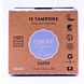 Ginger Organic Tampons Super 15ST