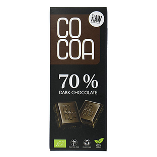Cocoa 70% Dark Chocolate Reep 40GR