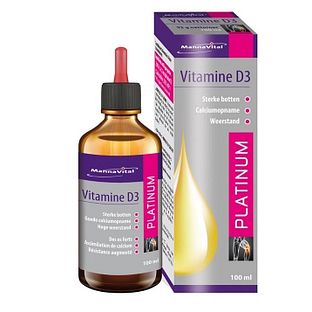 MannaVital Vitamine D3 Platinum Druppels 100ML