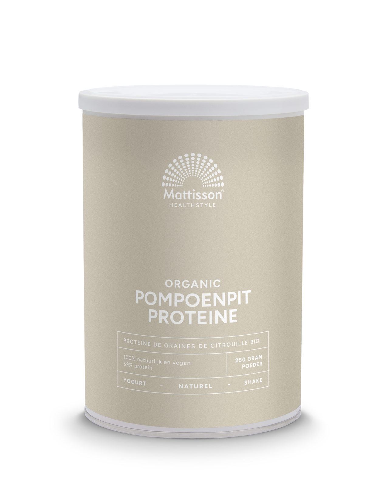 Mattisson HealthStyle Biologische Pompoenpit Proteïne Poeder 250GR