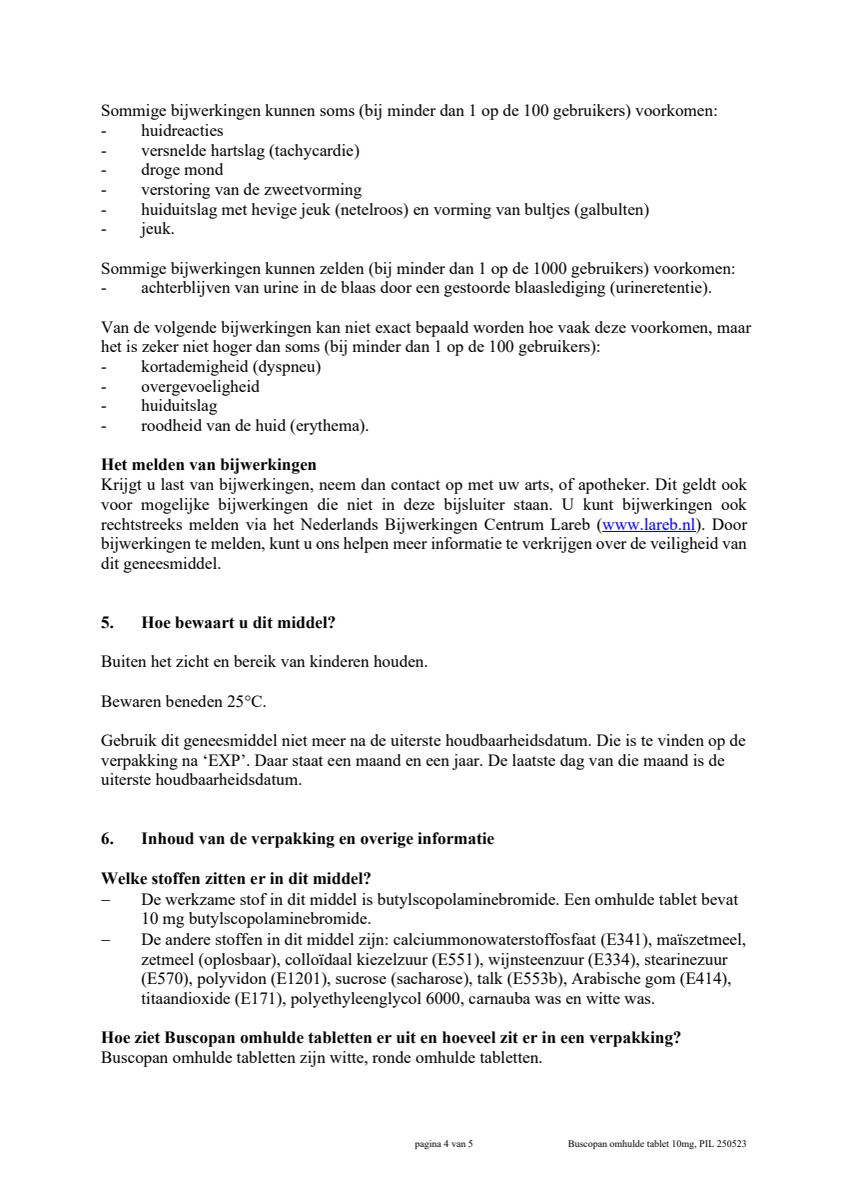 10mg Tabletten afbeelding van document #4, leaflet