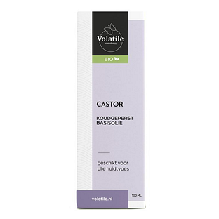 Volatile Castor Koudgeperst Basisolie Bio 100ML