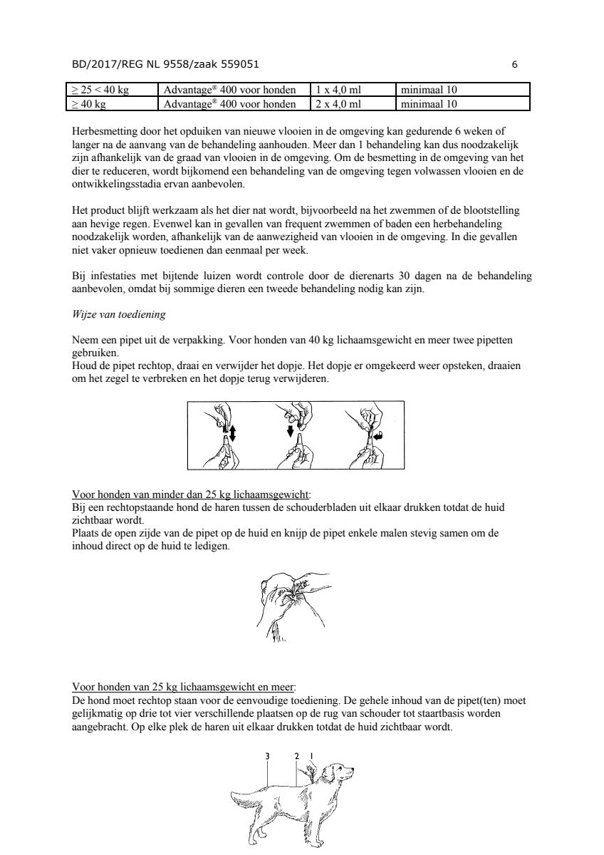 Hond afbeelding van document #6, instructions