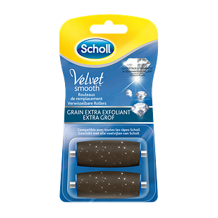 Scholl Velvet Smooth Express Pedi Rollers Extra Grof 2ST
