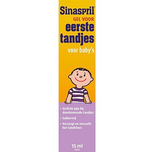 Sinaspril Gel Voor Eerste Tandjes 15ML