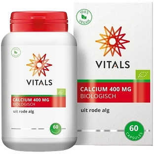 Vitals Calcium 400 Biologisch Capsules 60CP Vitals Calcium 400 Biologisch Capsules 60CP