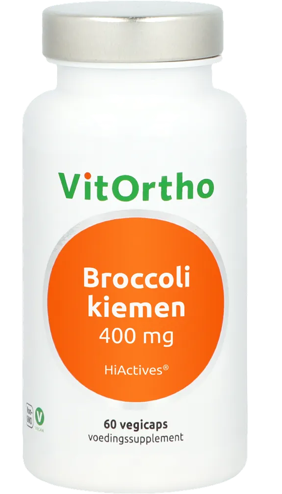 VitOrtho Broccolikiemen 400mg HiActives Vegicaps