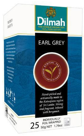Dilmah Earl Grey Thee Zakjes