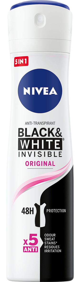 Nivea Black & White Invisible Original Deodorant Spray