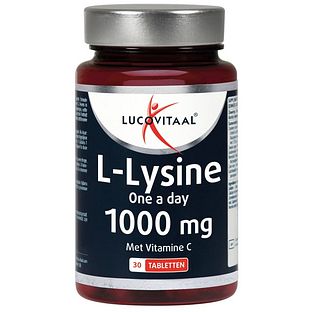 Lucovitaal L-Lysine 1000mg Tabletten 30TB Lucovitaal L-Lysine 1000mg Tabletten 30TB