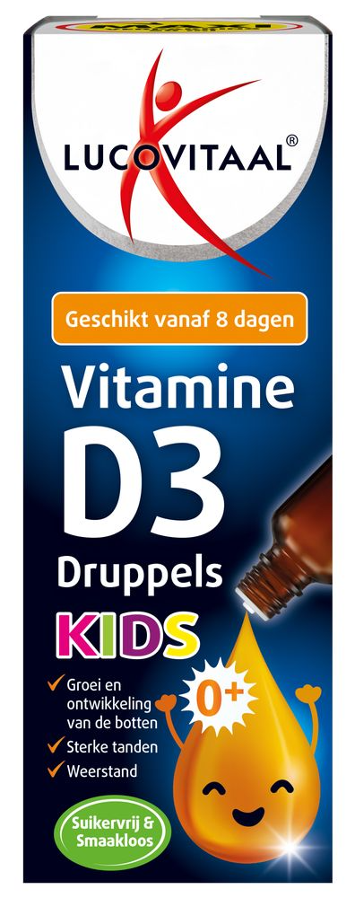 Lucovitaal Vitamine D3 Druppels Kids 50ML