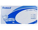 Romed Latex Handschoenen Large 100ST