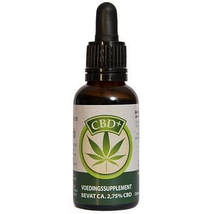 Jacob Hooy CBD+ Olie 2.75% 30ML Jacob Hooy CBD+ Olie 2.75% 30ML