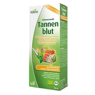 Hubner Schwarzwald Tannenblut Siroop 250ML Hubner Schwarzwald Tannenblut Siroop 250ML