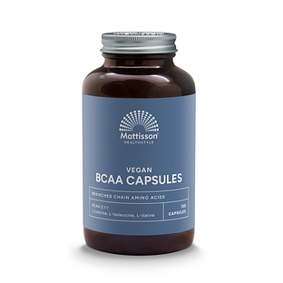 Mattisson HealthStyle Vegan BCAA 2:1:1 Capsules 120CP