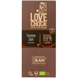 Lovechock Extreme Dark 99% Cacao 70GR Lovechock Extreme Dark 99% Cacao 70GR