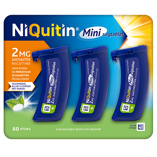 Niquitin Minizuigtabletten Mint 2.0mg 60ZTB