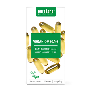 Purasana Vegan Omega-3 Algenolie Softgels 30SG