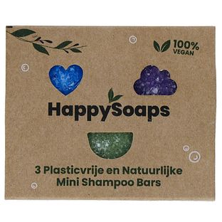 HappySoaps Mini Shampoo Bars 3ST