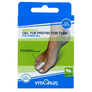 Vitaplus Essentials Gel Toe Protector Tube maat M/L 1ST