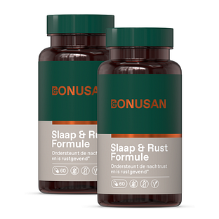 Bonusan Slaap & Rust Formule Capsules 2x60ST