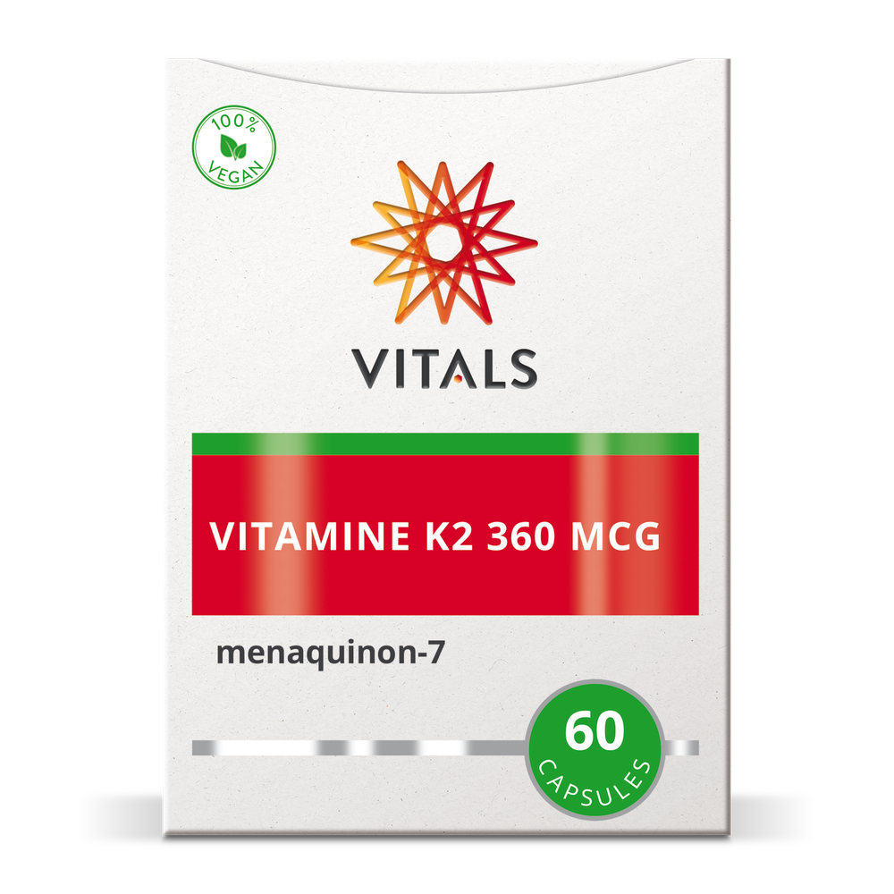 Vitals Vitamine K2 360mcg Capsules