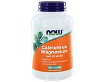 NOW Calcium en Magnesium met D3 en K2 Capsules 180CP