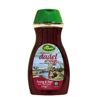 De Traay Dadelstroop Fruitig & Zoet EKO 350ML