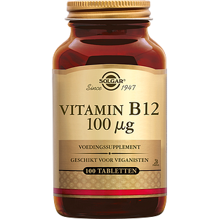Solgar Vitamine B-12 100 mcg Tabletten 100TB Solgar Vitamine B-12 100 mcg Tabletten 100TB