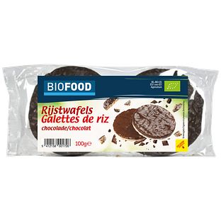 Damhert Biofood Rijstwafels Chocolade 100GR