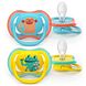 Avent Ultra Air Fopspeen Kikker Aap 18M+ 2ST Fopspenen uit de verpakking Avent Ultra Air Fopspeen Kikker Aap 18M+ 2ST Fopspenen uit de verpakking