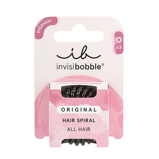Invisibobble Original Hair Spiral True Black 3ST Invisibobble Original Hair Spiral True Black 3ST