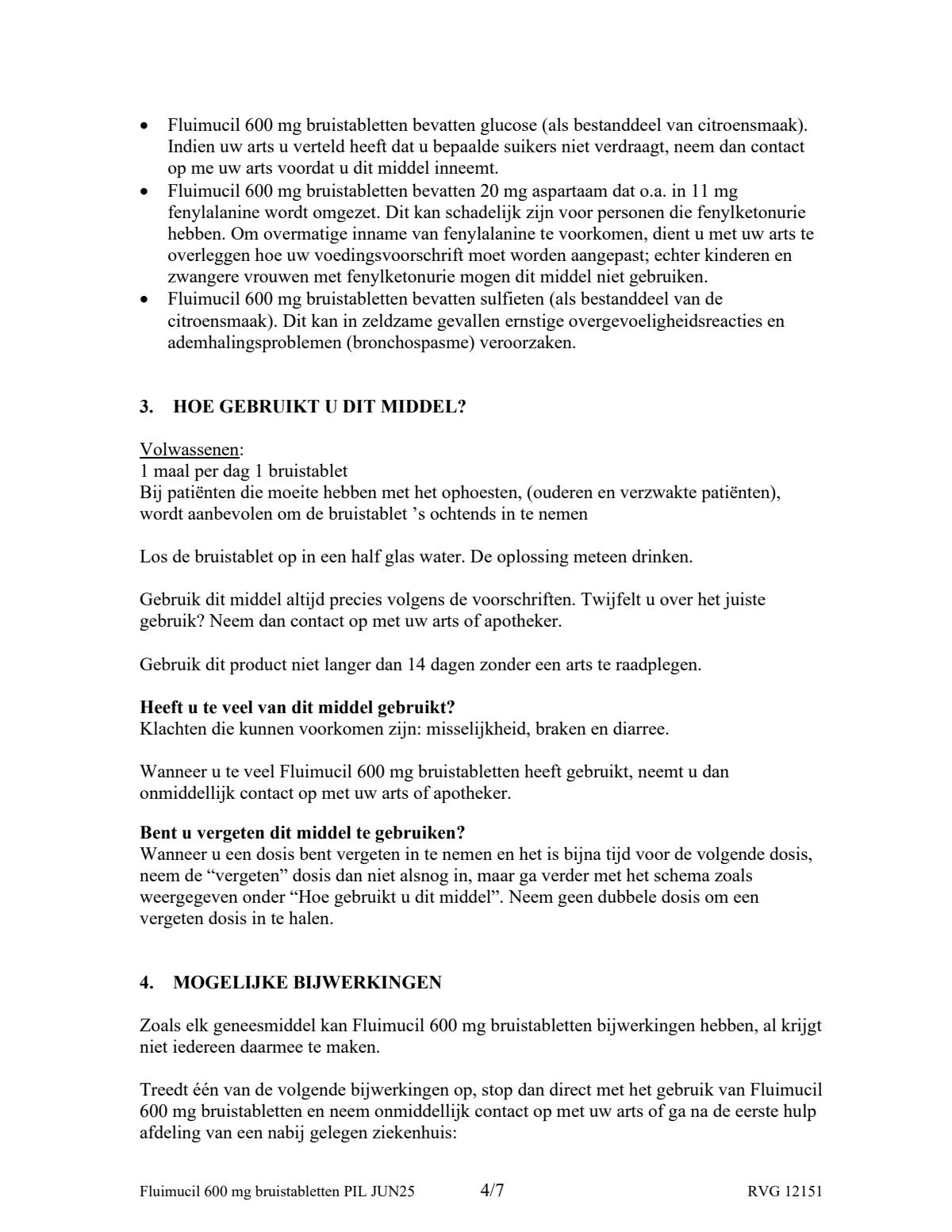 600mg Bruistablet afbeelding van document #4, leaflet
