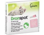 Dronspot 30mg/7,5mg Spot-On Oplossing Voor Kleine Katten Pipet 2ST
