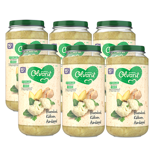 Olvarit 15m+ Bloemkool Kalkoen Aardappel 250GR