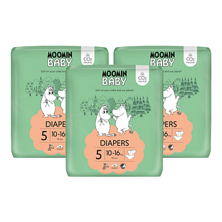 Moomin Baby Luier Maat 5 Maxi Plus 3x40ST