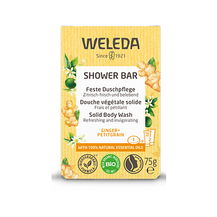 Weleda Shower Bar Ginger + Petitgrain 75GR