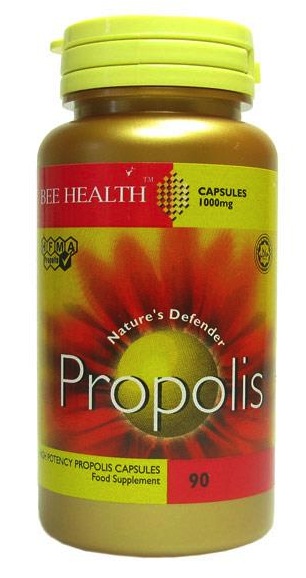 Bee Health Propolis 1000mg Capsules 90st afbeelding