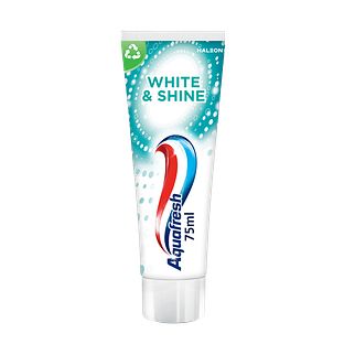 Aquafresh White & Shine Tandpasta - voor wittere tanden 75ML