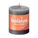 Bolsius Rustiek Stompkaars Stormy Grey 80/68 1ST Bolsius Rustiek Stompkaars Stormy Grey 80/68 1ST