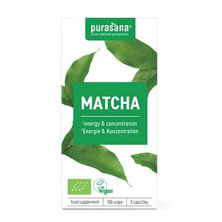 Purasana Matcha Capsules 100VCP